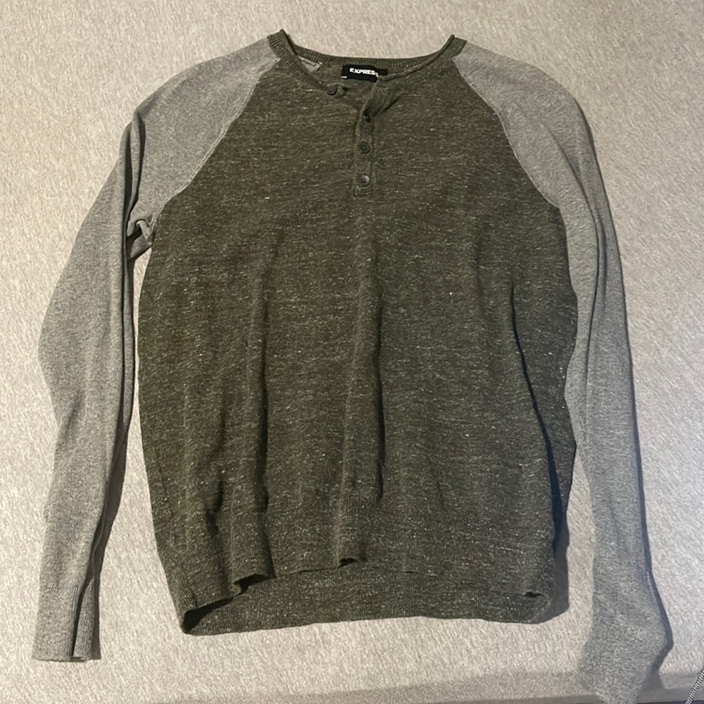 Men’s Express Henley Sweater